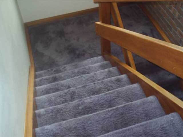 Carpet Dyeing Stairs After